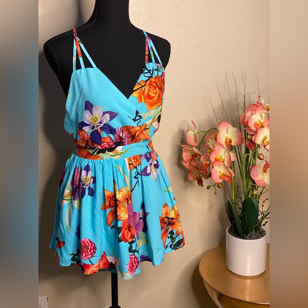 Angel Biba NWT Floral Romper